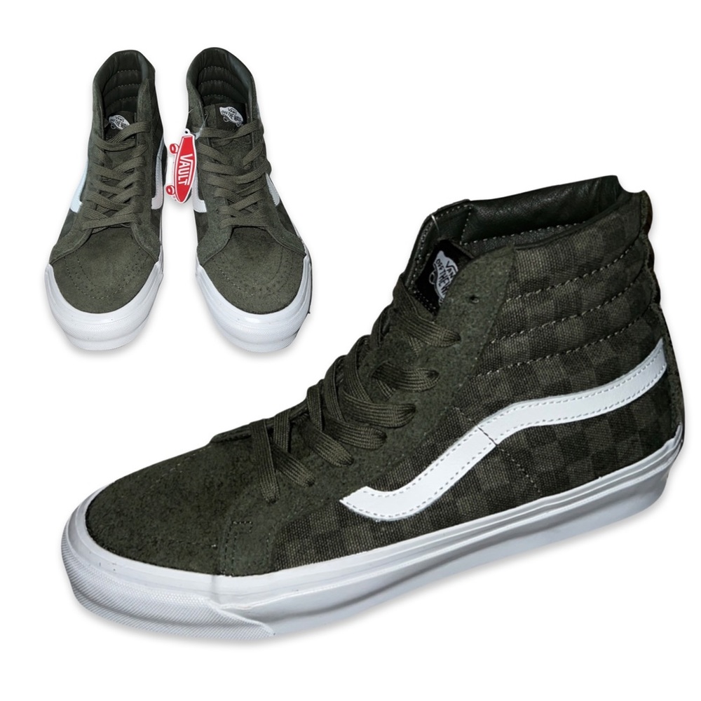 VANS VAULT OG SK8-HI LX GRAPE LEAF CHECKER - Picture 16 of 16